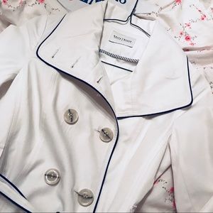 White trench coat